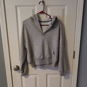 JUSTICE Girl Gray Hoodie With Logo